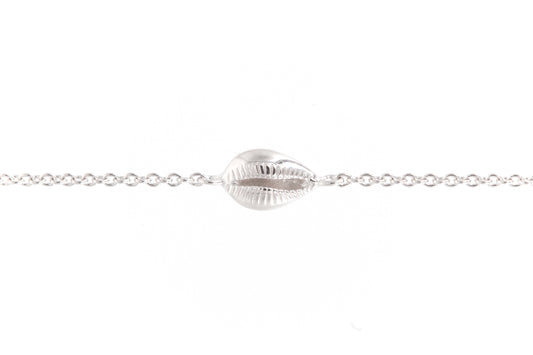 Bracelet coquillage en argent