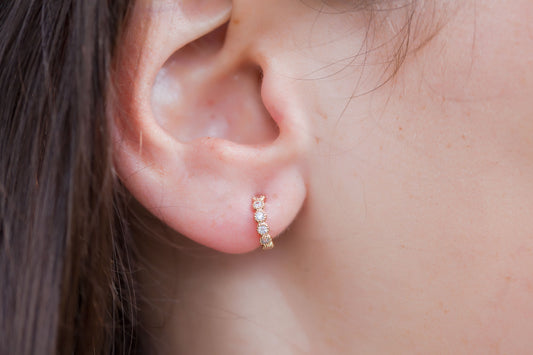 Jolies boucles d'oreilles pour femmes en argent et plaqué or. A voir! –  Elise et moi